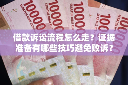 武汉借款诉讼流程怎么走？证据准备有哪些技巧避免败诉？
