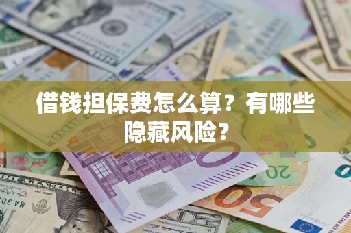 武汉借钱担保费怎么算？有哪些隐藏风险？