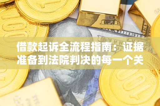 武汉借款起诉全流程指南：证据准备到法院判决的每一个关键步骤