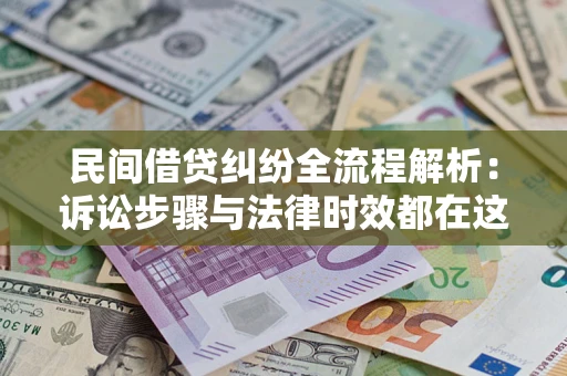 武汉民间借贷纠纷全流程解析：诉讼步骤与法律时效都在这儿了