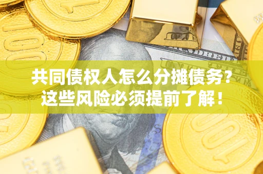 武汉共同债权人怎么分摊债务？这些风险必须提前了解！